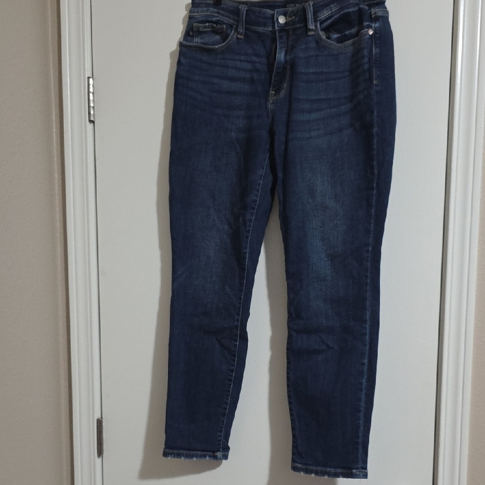 Judy Blue Dark Blue Boyfriend Jeans
